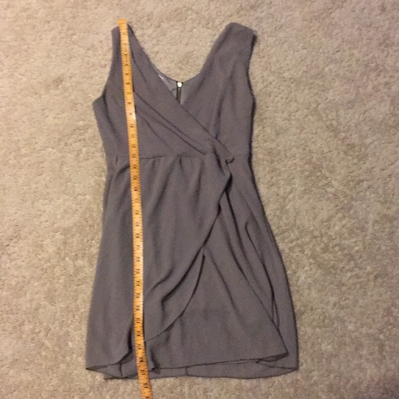 Flirty Gray Dress - Picture 5 of 7